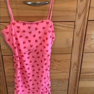 Pink heart dress